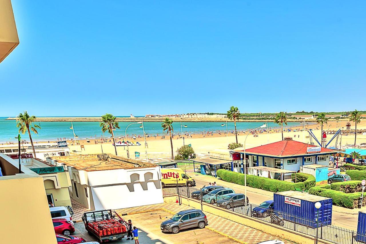 Ocean View Beach Apartment With Pool & Balconies El Puerto de Santa Maria Exterior photo