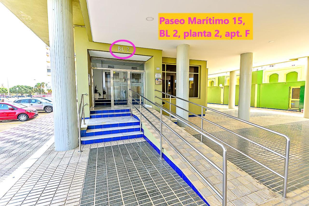Ocean View Beach Apartment With Pool & Balconies El Puerto de Santa Maria Exterior photo